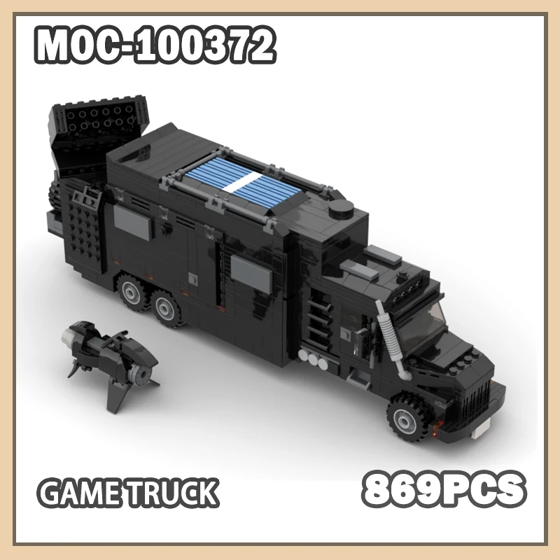 MOC- 100372 Игра «Терор», грузовик, строительные блоки, кирпичи, детские игрушки «сделай сам», подарок на день рождения, Рождество, военный класс, бронетранспортные средства, 869 шт.
MOC- 100372 Игра «Терор», грузовик, строительные блоки, кирпичи, детские игрушки «сделай сам», подарок на день рождения, Рождество, военный класс, бронетранспортные средства, 869 шт.