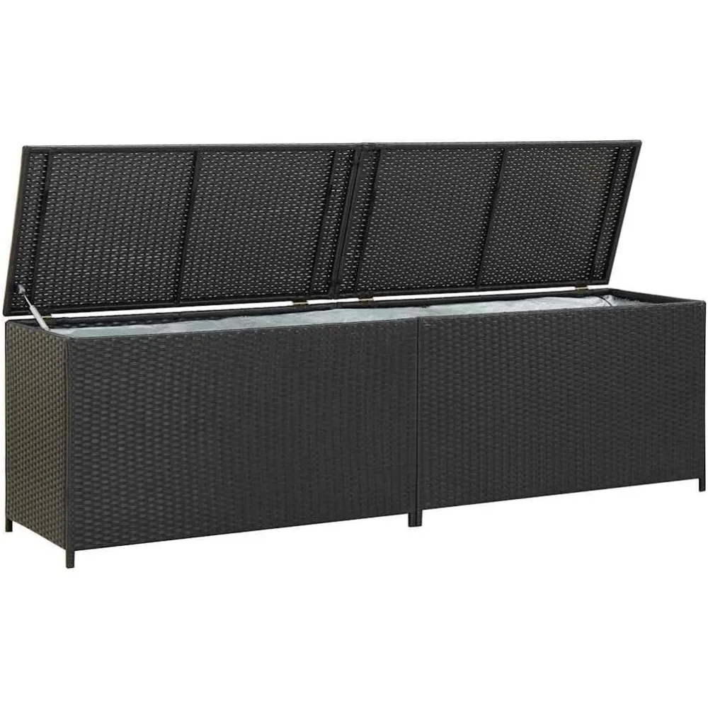 Terrace storage box, covered deck box, terrace cabinet, outdoor cushion storage box
Terrace storage box, covered deck box, terrace cabinet, outdoor cushion storage box