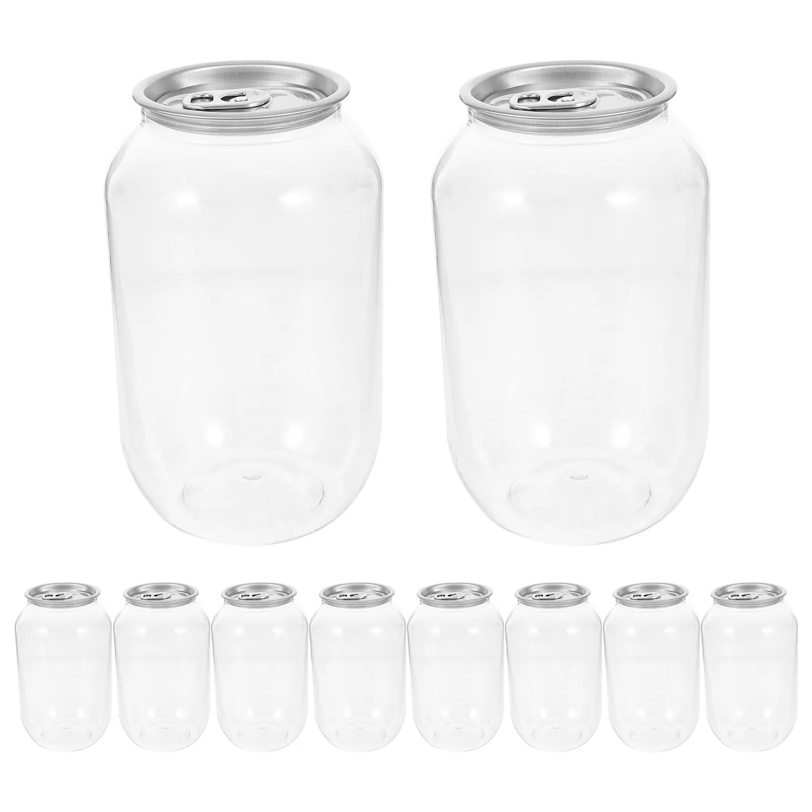 10pcs 500ml Tab Cans for Juice Coffee Tea Bottles With Lids For Beverages Soda Beverages Lightweight Drink Storage Containers
10pcs 500ml Tab Cans for Juice Coffee Tea Bottles With Lids For Beverages Soda Beverages Lightweight Drink Storage Containers