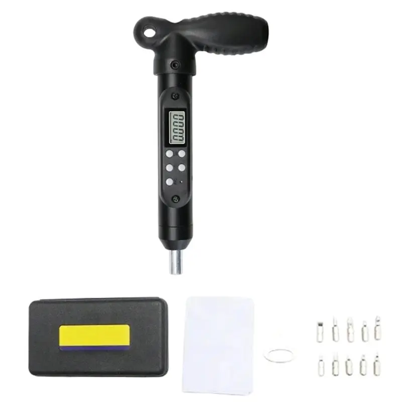 A74K-Digital Torque Screwdriver With 10 Adjustable Torque Screwdriver Wrench Set For Bicycle Repair And Installation.
A74K-Digital Torque Screwdriver With 10 Adjustable Torque Screwdriver Wrench Set For Bicycle Repair And Installation.