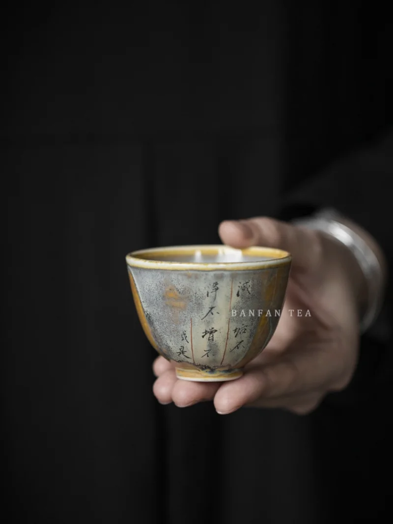 Hot-wood Hand-painted High-grade Heart Classics Broken Volume Retro Tea Cup Sample Tea Cup Single Tea Cup Host Cup
Hot-wood Hand-painted High-grade Heart Classics Broken Volume Retro Tea Cup Sample Tea Cup Single Tea Cup Host Cup
