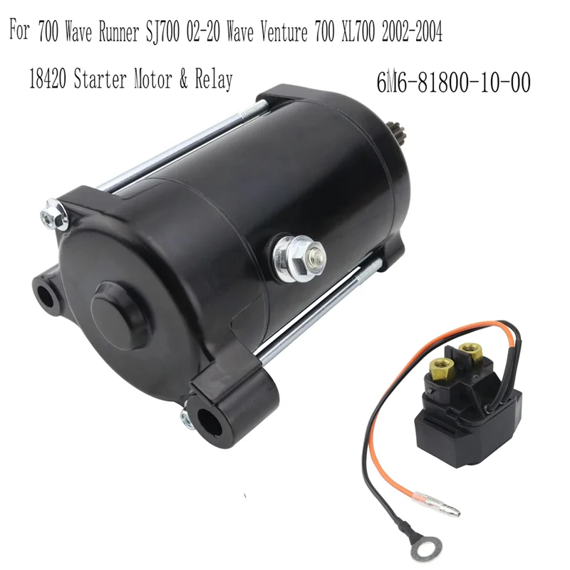 Starter Motor 6M6-81800-10-00 Starters Motor For 650Cc 701Cc Starters For 650Cc Motorcycle Starter
Starter Motor 6M6-81800-10-00 Starters Motor For 650Cc 701Cc Starters For 650Cc Motorcycle Starter