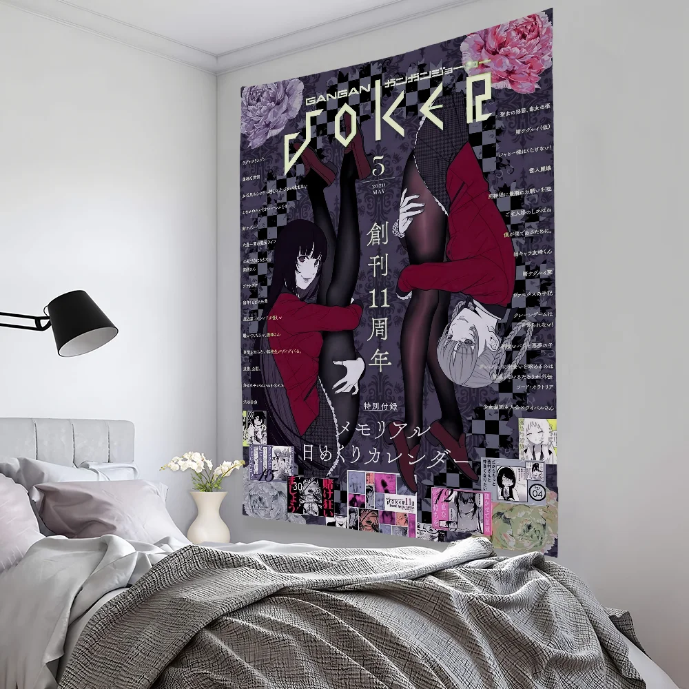 K-Kakegurui Compulsive Gambler Tapestry Bedroom Living Bar Garden Outdoor Microfiber Festival Decoration Background Art Banner
K-Kakegurui Compulsive Gambler Tapestry Bedroom Living Bar Garden Outdoor Microfiber Festival Decoration Background Art Banner
