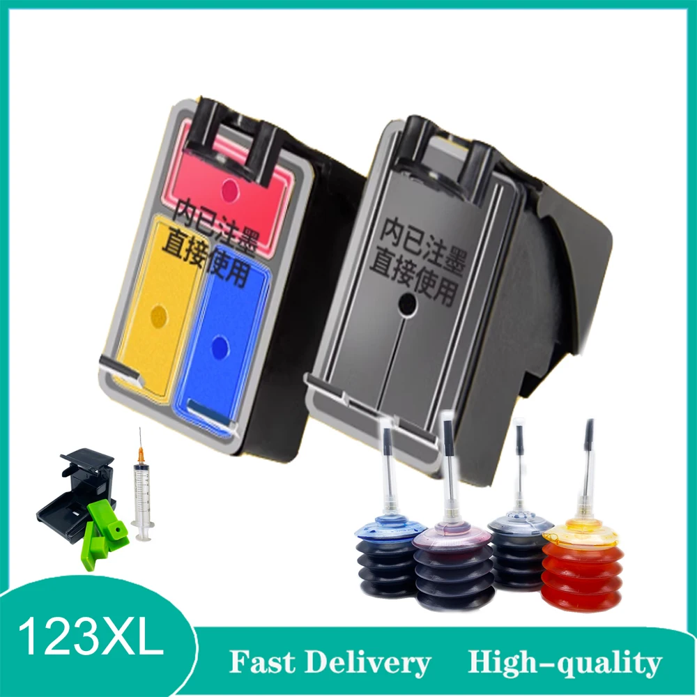 Совместимый с Vilaxh 123XL сменный картридж для HP123 HP 123 для Deskjet 1110 2130 2132 2133 2134 3630 3632 ENVY 4513
Совместимый с Vilaxh 123XL сменный картридж для HP123 HP 123 для Deskjet 1110 2130 2132 2133 2134 3630 3632 ENVY 4513