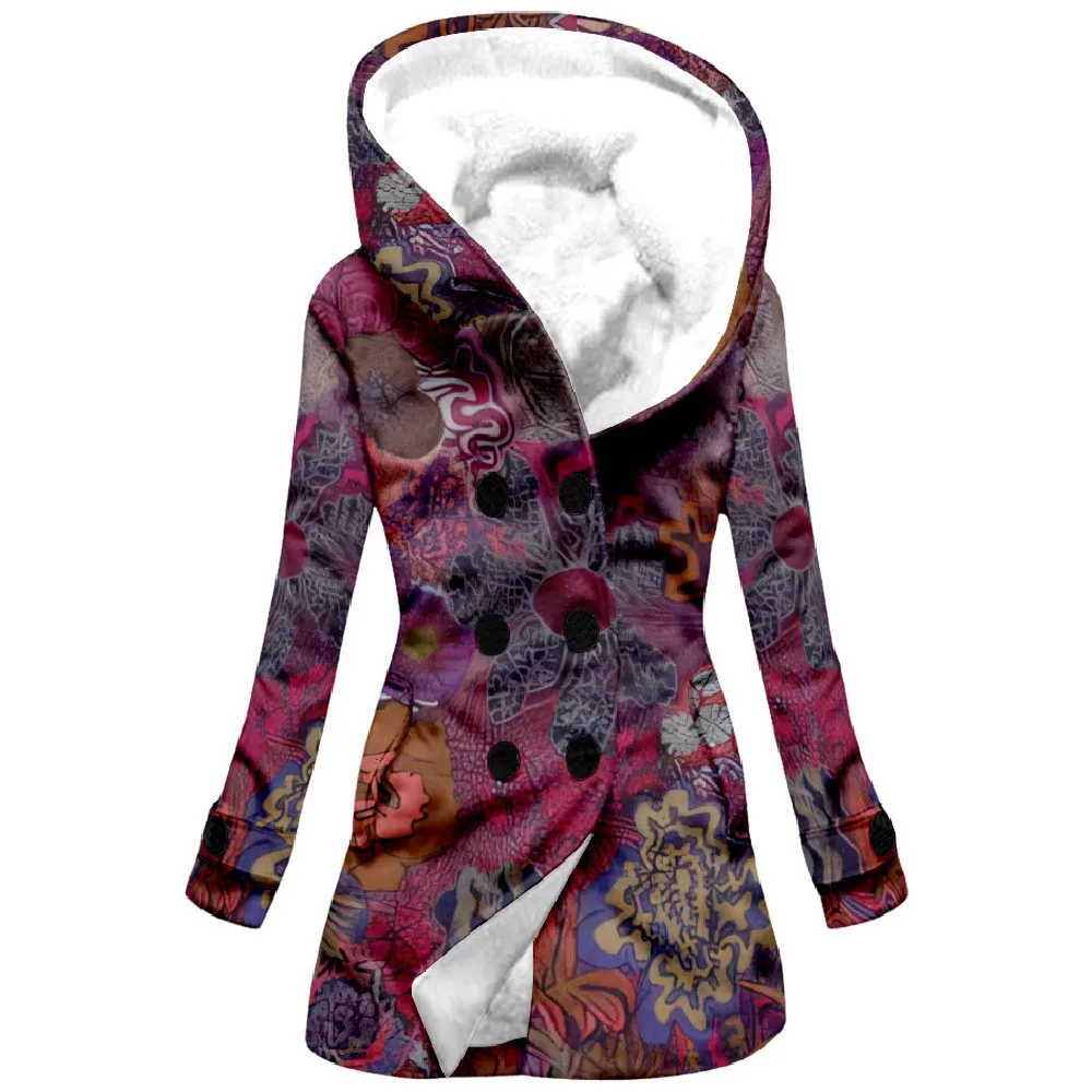 Women's Thickened Winter Coat Floral Print Hooded Jacket New Arrival Cross-Border Independent Station Regular Sleeve Length
Women's Thickened Winter Coat Floral Print Hooded Jacket New Arrival Cross-Border Independent Station Regular Sleeve Length