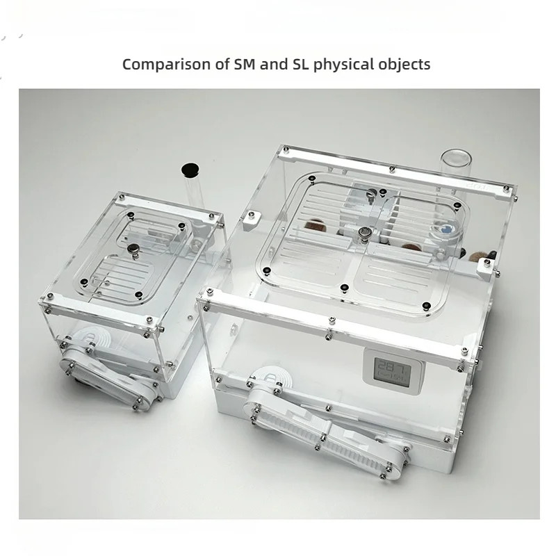Ant Farm Anthrill 3D Printed S Series 18 Caliber 4-Tube Infinitely Stackable Nest Desktop Pet Ant Ecosystem Box Bionic Ant Nest
Ant Farm Anthrill 3D Printed S Series 18 Caliber 4-Tube Infinitely Stackable Nest Desktop Pet Ant Ecosystem Box Bionic Ant Nest