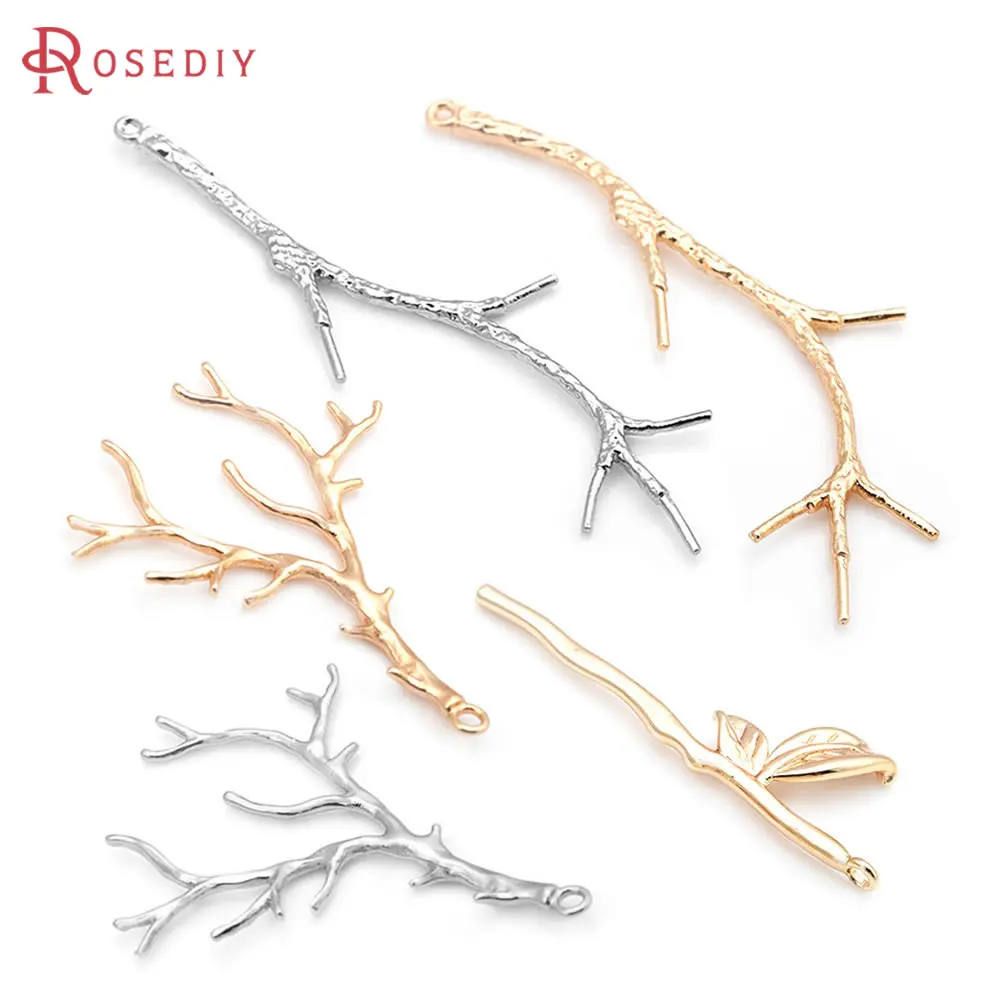 18K Gold Color Brass Tree Branch Charms Pendants High Quality Jewelry Making Supplies Necklace Earrings Diy Accessories
18K Gold Color Brass Tree Branch Charms Pendants High Quality Jewelry Making Supplies Necklace Earrings Diy Accessories