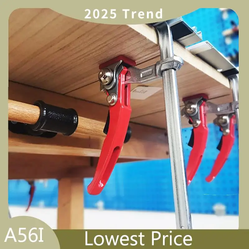 ABDD Quick Ratchet Track Clamps Woodworking Track Clamps For Sanding, Cutting Ratchet Track Clamp
ABDD Quick Ratchet Track Clamps Woodworking Track Clamps For Sanding, Cutting Ratchet Track Clamp