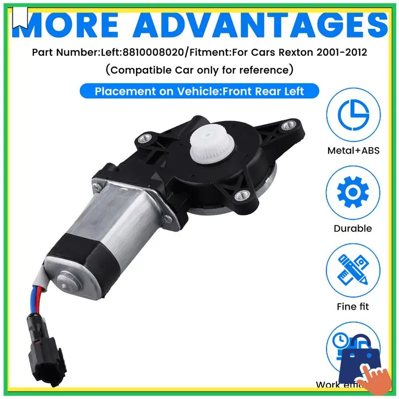 Advanced Car Front/Rear Lift Motor For Ssangyong Rexton 2001 2012 Direct Fit Door Glass Lifter Motor
Advanced Car Front/Rear Lift Motor For Ssangyong Rexton 2001 2012 Direct Fit Door Glass Lifter Motor