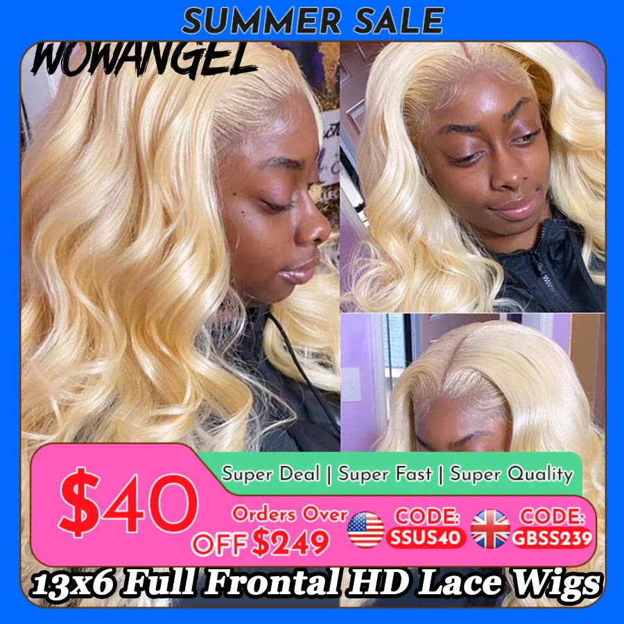 32inch 250% 13x6 HD Lace Frontal Wigs Melt Skins Natural Scalp 613 Blonde Body Wave Wig HD Lace Closure Human Hair Wigs Glueless
32inch 250% 13x6 HD Lace Frontal Wigs Melt Skins Natural Scalp 613 Blonde Body Wave Wig HD Lace Closure Human Hair Wigs Glueless