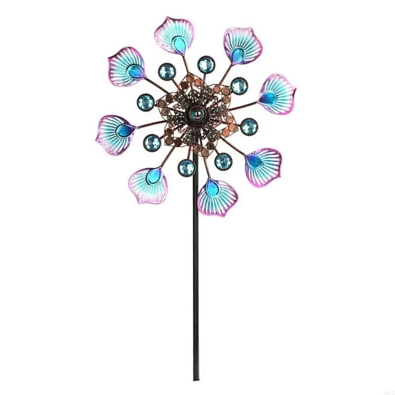Outside Colorful Iron Spinner for Garden and Yard Decoration Wind Spinner X3UC
Outside Colorful Iron Spinner for Garden and Yard Decoration Wind Spinner X3UC