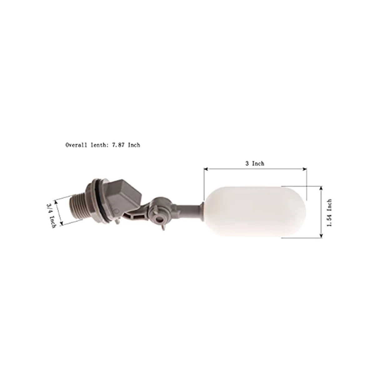 Надежный 4-упак. 3/4-дюймовый поплавковый клапан для воды с регулируемой рукояткой, пластиковый фильтр для воды, поплавковый шаровой клапан для резервуара для воды, бассейна
Надежный 4-упак. 3/4-дюймовый поплавковый клапан для воды с регулируемой рукояткой, пластиковый фильтр для воды, поплавковый шаровой клапан для резервуара для воды, бассейна
