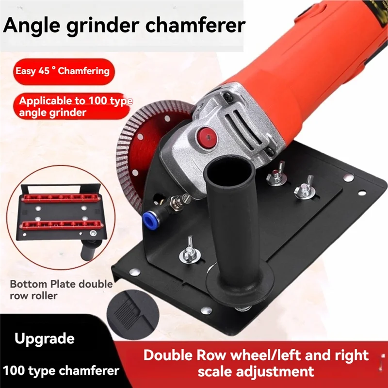 N08R 100-Type Angle Grinder 45° Tile Chamfering Stand Grinder Support Chamfer Cutting Auxiliary Side Handle Fixed Holder US Plug
N08R 100-Type Angle Grinder 45° Tile Chamfering Stand Grinder Support Chamfer Cutting Auxiliary Side Handle Fixed Holder US Plug
