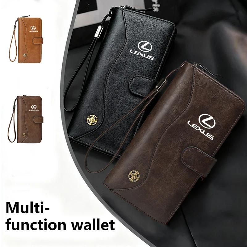 Car Men's Wallet Retro Card Holder Coin Purse Business Clutch Bag Interior For Lexus CT ES GS NX IS250 CT200h IS300h ES300h
Car Men's Wallet Retro Card Holder Coin Purse Business Clutch Bag Interior For Lexus CT ES GS NX IS250 CT200h IS300h ES300h