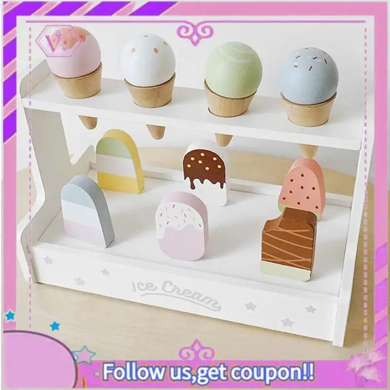 Upgraded Wooden Play House Kitchen Toy Pretend Play Ice Cream Fruit Barbecue Set Mini Food Education Kids Toys
Upgraded Wooden Play House Kitchen Toy Pretend Play Ice Cream Fruit Barbecue Set Mini Food Education Kids Toys