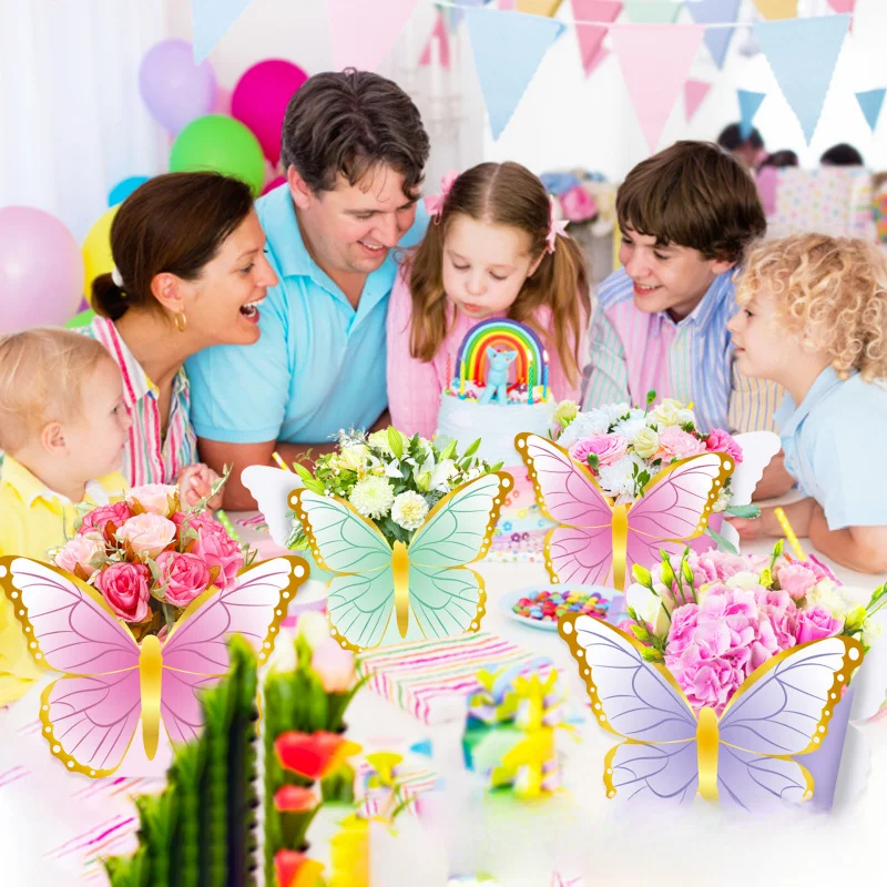 Tea Party Flower Decoration Snack Box 3D Butterfly Birthday Wedding White Cardboard Paper Box Packing Bag Gift
Tea Party Flower Decoration Snack Box 3D Butterfly Birthday Wedding White Cardboard Paper Box Packing Bag Gift