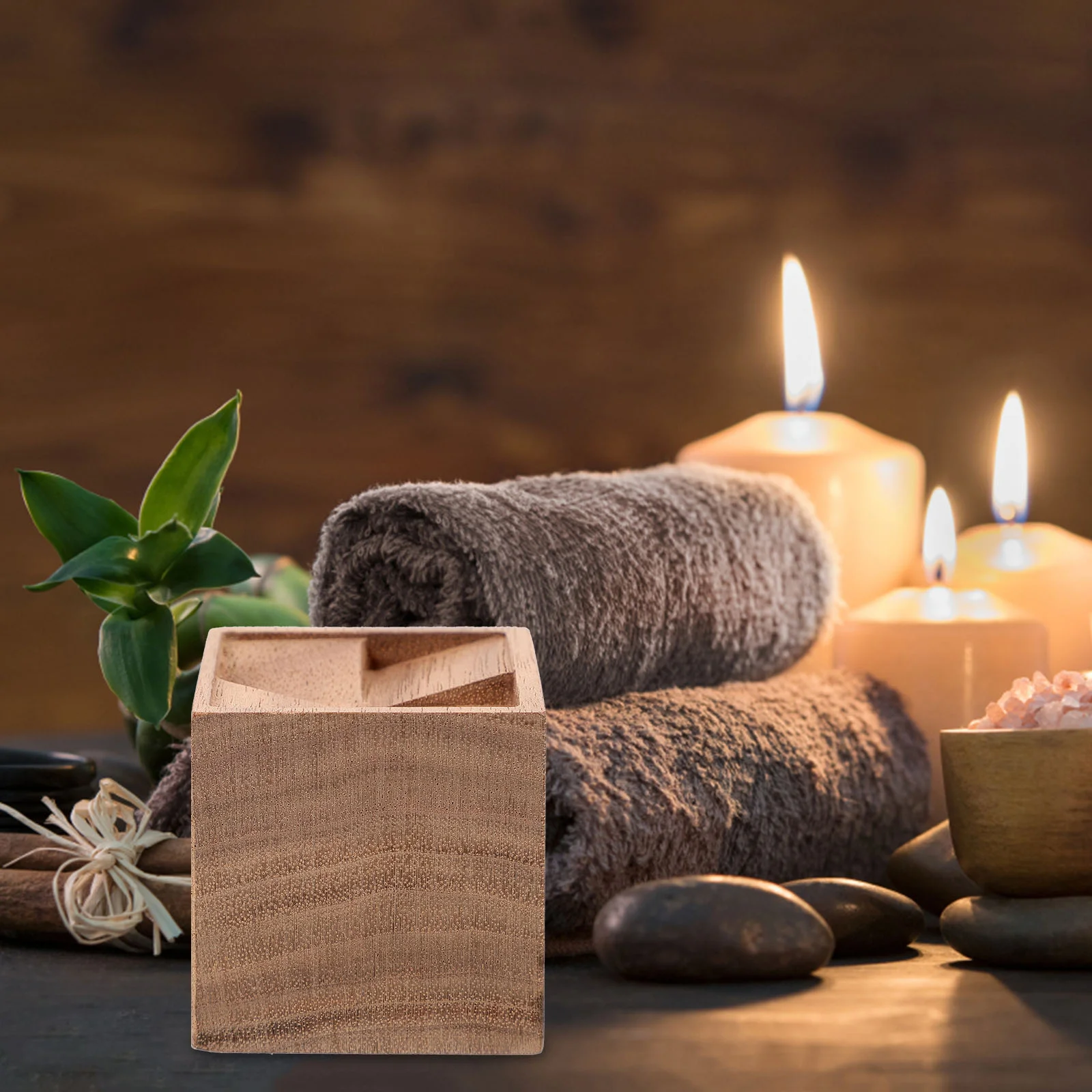 1PC Essential Oil Diffused Wood Aromatherapy Diffuser Refreshing Sleep Helper for Office Home Bedroom (Square )
1PC Essential Oil Diffused Wood Aromatherapy Diffuser Refreshing Sleep Helper for Office Home Bedroom (Square )