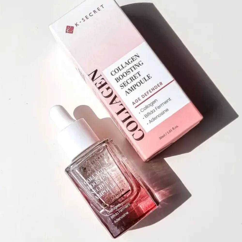 30 мл оригинальная корейская K-SECRET Collagen Boosting Secret Ampoule Essence, фирменная эластичная лечебная сыворотка против старения, бифида, ферментальная сыворотка
30 мл оригинальная корейская K-SECRET Collagen Boosting Secret Ampoule Essence, фирменная эластичная лечебная сыворотка против старения, бифида, ферментальная сыворотка