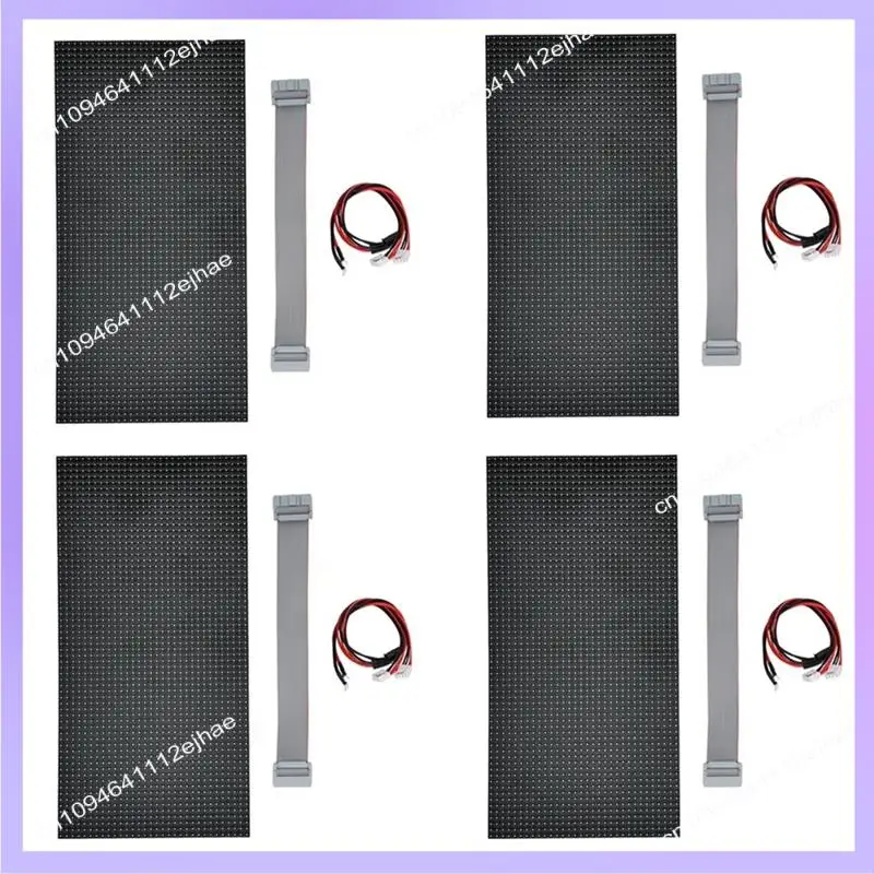 N83R 4Pcs P5 Indoor LED Screen Panel 64X32 LED Display Module 16 Scan Full Color LED Electronic Screen Display 320X160mm
N83R 4Pcs P5 Indoor LED Screen Panel 64X32 LED Display Module 16 Scan Full Color LED Electronic Screen Display 320X160mm