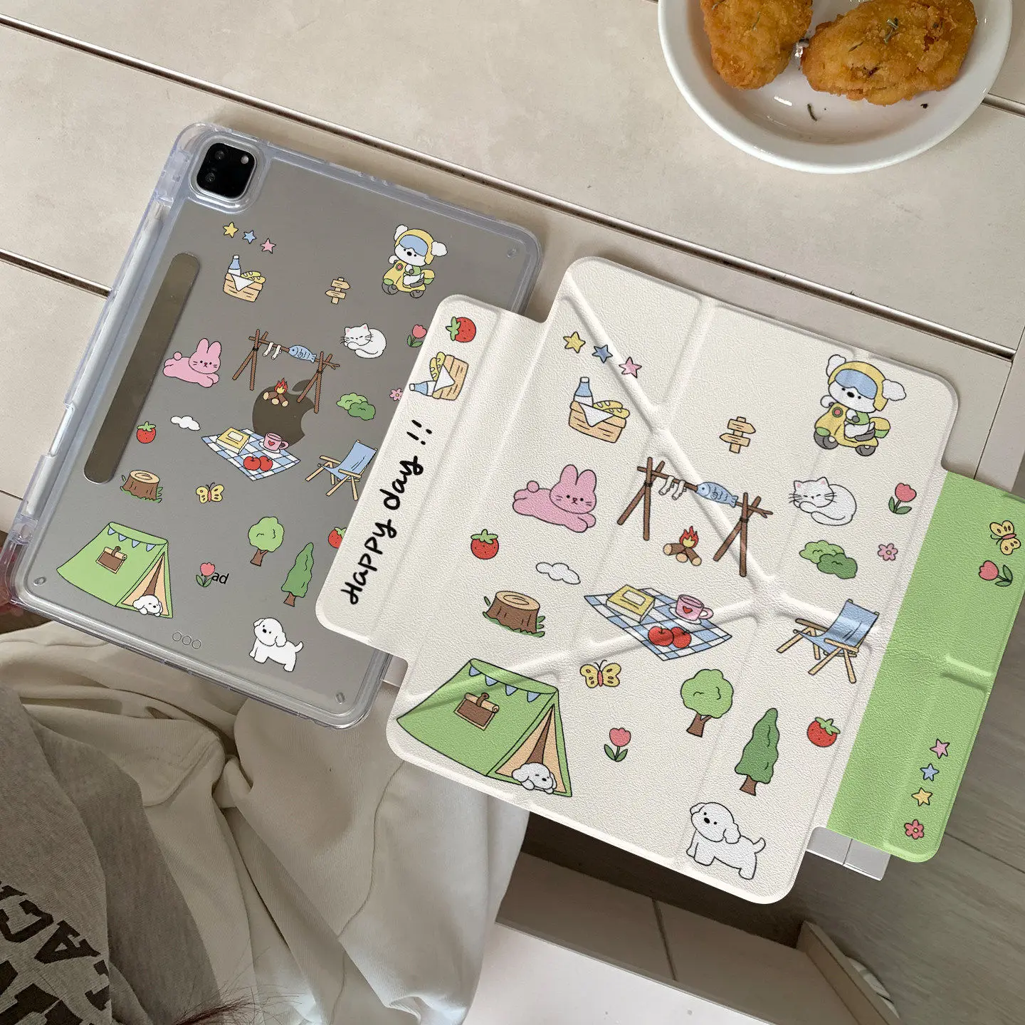 Korean Ins Little Rabbit Picnic Y2K Cover For iPad Pro 13 11th M5 M4 12.9 A16 10 8 7 9th 10th Air 11 M2 M3 Separate Tablet Case
Korean Ins Little Rabbit Picnic Y2K Cover For iPad Pro 13 11th M5 M4 12.9 A16 10 8 7 9th 10th Air 11 M2 M3 Separate Tablet Case
