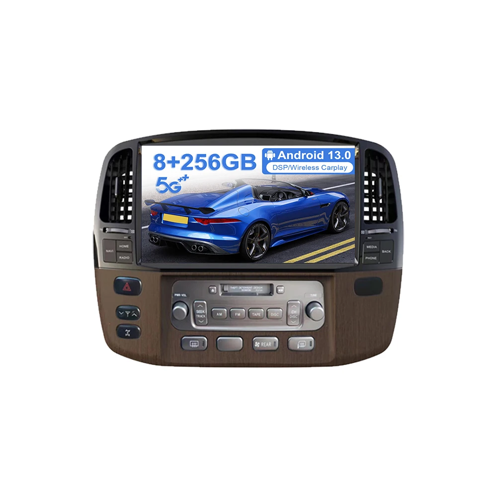 Автомобильный плеер с экраном Android 13 8 + 256G 13,6 дюйма для Toyota Land Cruiser Prado 120 LX470 2003-2007, автомобильный GPS Navi CarPlay Unit DSP Stereo
Автомобильный плеер с экраном Android 13 8 + 256G 13,6 дюйма для Toyota Land Cruiser Prado 120 LX470 2003-2007, автомобильный GPS Navi CarPlay Unit DSP Stereo