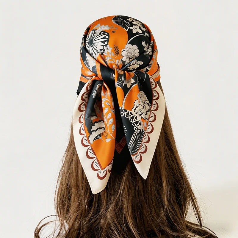 Fashion Scarf Turban Hijab Bandana Luxury Female Print Headscarf Shawl Handkerchief Neckerchief Headband Square Windproof Wraps
Fashion Scarf Turban Hijab Bandana Luxury Female Print Headscarf Shawl Handkerchief Neckerchief Headband Square Windproof Wraps