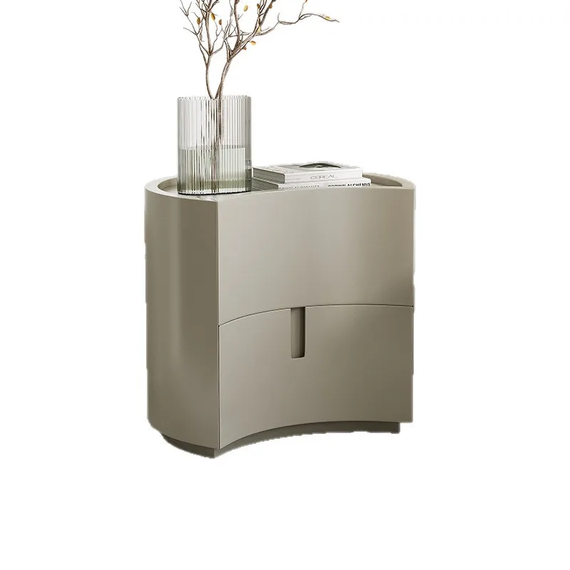 Minimalist, solid wood, bedside table, crescent storage cabinet, bedroom, light luxury, bedside, paint, storage
Minimalist, solid wood, bedside table, crescent storage cabinet, bedroom, light luxury, bedside, paint, storage