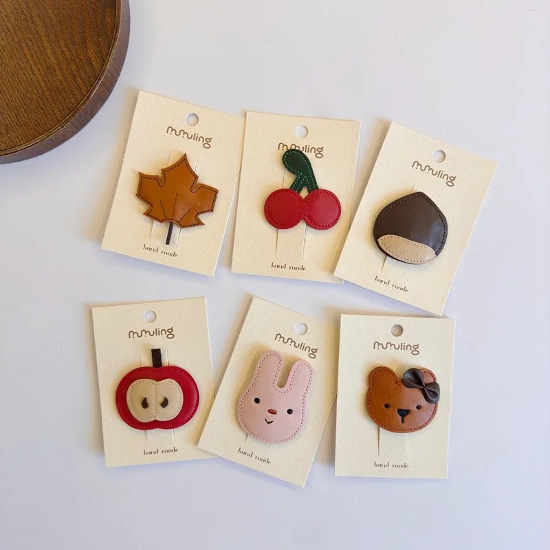Kids Hair Clips Cartoon Fruit Kids' Hair Accessories Sweet Bunny Baby Hairpin Girls Cherry BB Clip Children Hair Barrette
Kids Hair Clips Cartoon Fruit Kids' Hair Accessories Sweet Bunny Baby Hairpin Girls Cherry BB Clip Children Hair Barrette