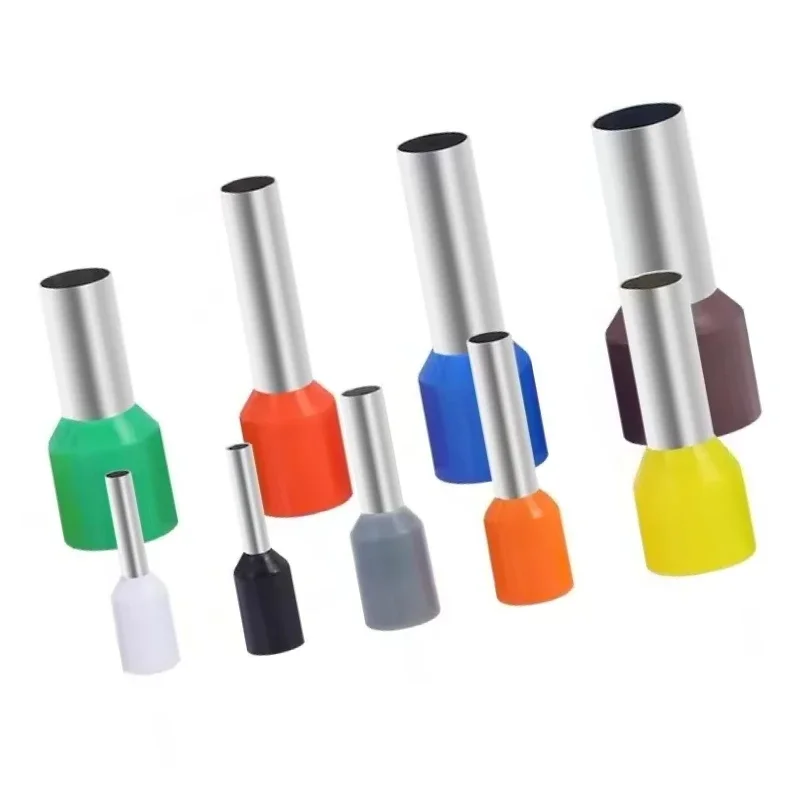 100pcs/Pack E1510 E1512 E4012 E2510 E2512 Insulated Ferrules Terminal Block Cord End Wire Connector Electrical Crimp Terminator
100pcs/Pack E1510 E1512 E4012 E2510 E2512 Insulated Ferrules Terminal Block Cord End Wire Connector Electrical Crimp Terminator