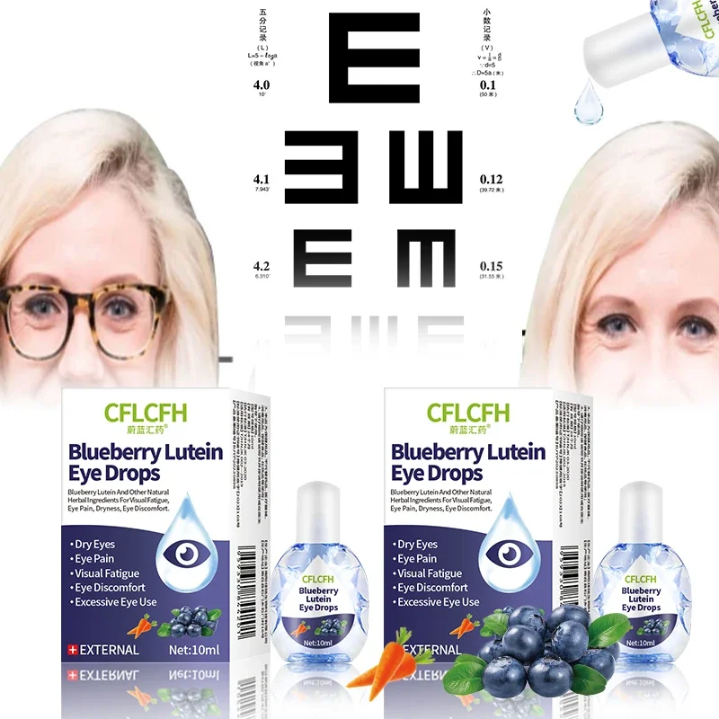 Eyesight Eye Drops Protect Vision Eyes Pain Dry Itchy Visual Fatigue Myopia Improvement Blueberry Lutein Health Care Liquid 10ml
Eyesight Eye Drops Protect Vision Eyes Pain Dry Itchy Visual Fatigue Myopia Improvement Blueberry Lutein Health Care Liquid 10ml