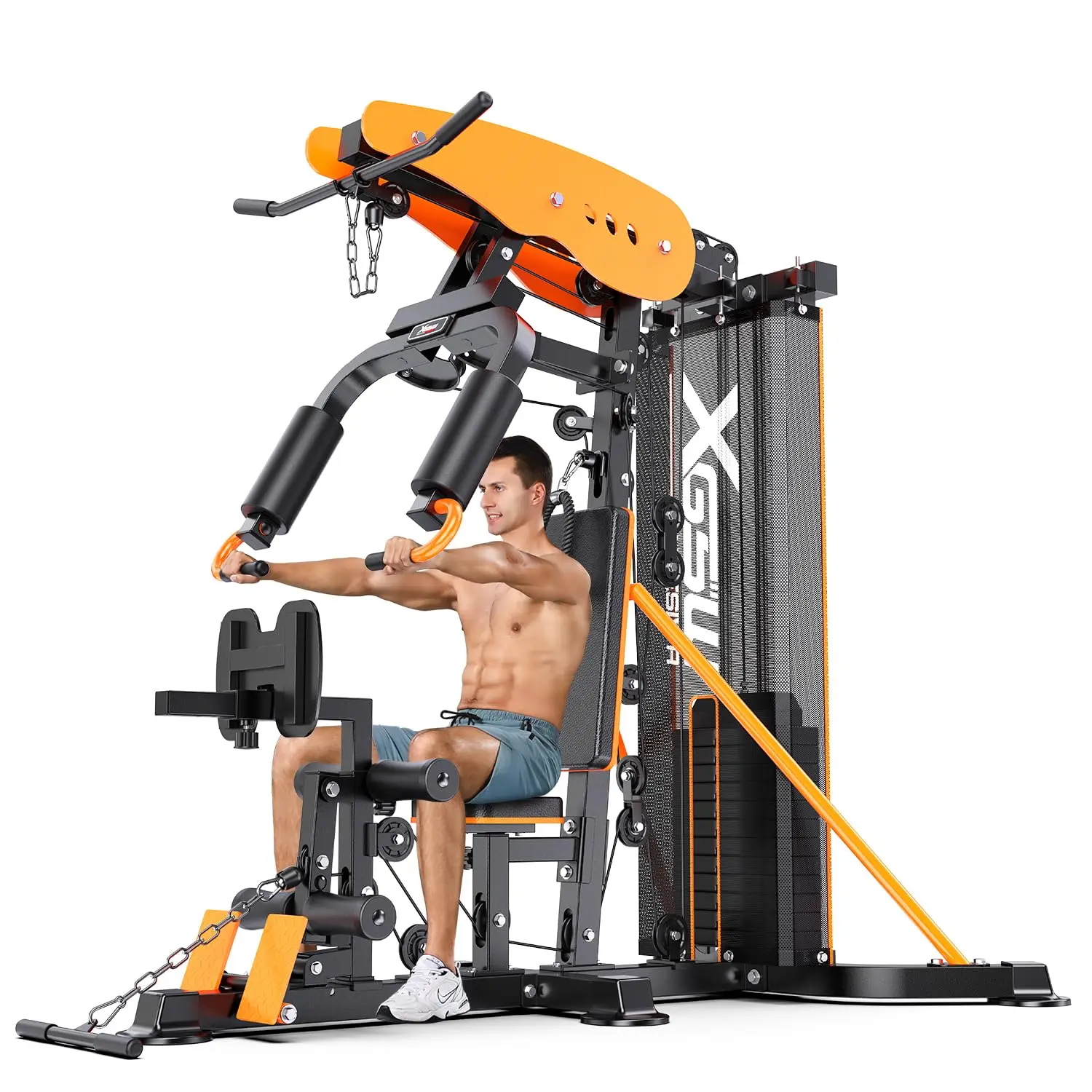 Multi-Function Home Gym Workout Station Pulley System Arm & Leg Trainer Full-Body Exercise Machine, Custom
Multi-Function Home Gym Workout Station Pulley System Arm & Leg Trainer Full-Body Exercise Machine, Custom