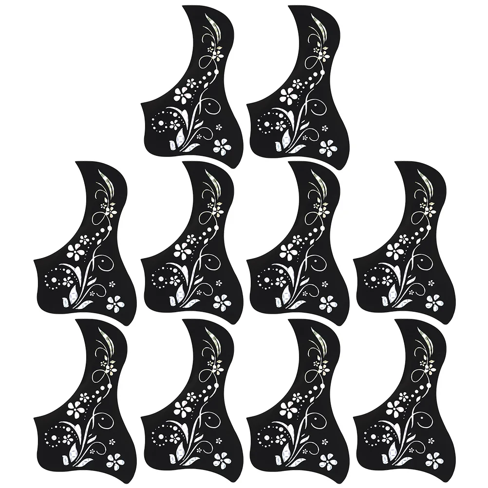 10Pcs Guitar Protection Pickguard Stylish Durable PVC Material Easy Installation Distinctive Look Acoustic Guitar Pickguard
10Pcs Guitar Protection Pickguard Stylish Durable PVC Material Easy Installation Distinctive Look Acoustic Guitar Pickguard