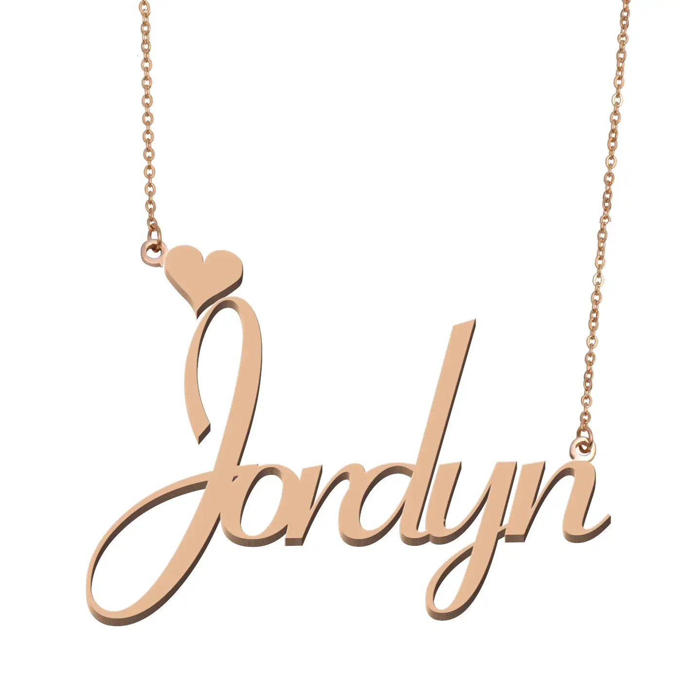 Jordyn Initial Name Necklace for Women Personalized Stainless Steel Jewelry Pendant Girls Annivesary Gift
Jordyn Initial Name Necklace for Women Personalized Stainless Steel Jewelry Pendant Girls Annivesary Gift