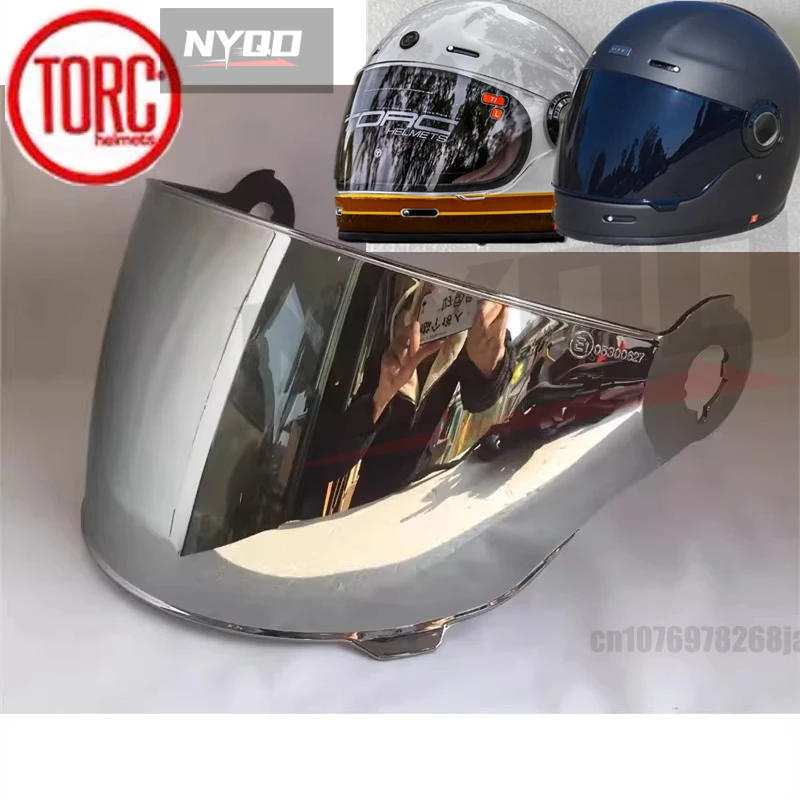 Authentic TORC Retro Helmet Lens T1/T135 Original Lens/bubble Mirror Transparent Anti-fog Black Silver Plated
Authentic TORC Retro Helmet Lens T1/T135 Original Lens/bubble Mirror Transparent Anti-fog Black Silver Plated
