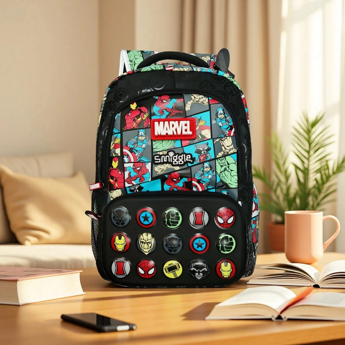 Marvel Schoolbag Boy Cute Backpack Waterproof Spider-man Iron-man Bags Kawaii Backpack
Marvel Schoolbag Boy Cute Backpack Waterproof Spider-man Iron-man Bags Kawaii Backpack