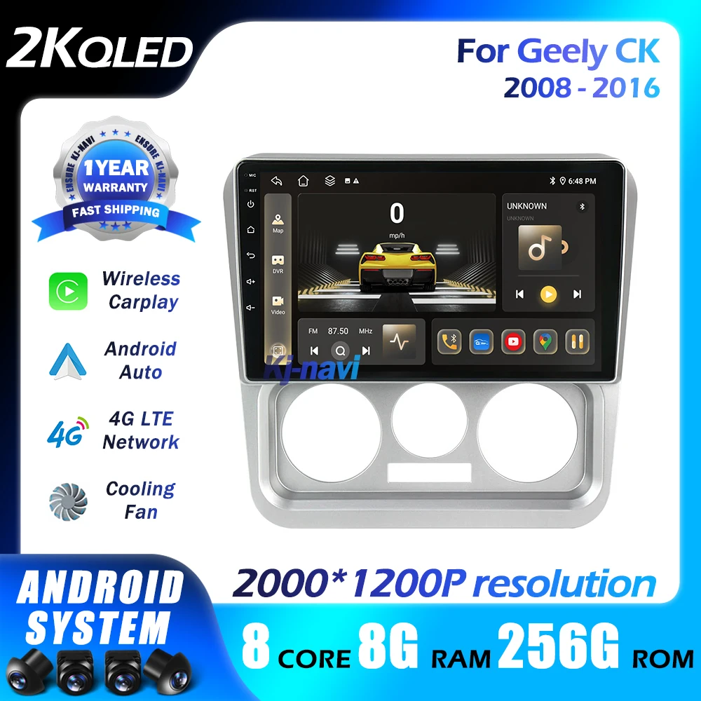 Car Radio Android 14 For Geely CK 2008 - 2016 Multimedia Navigation GPS Video Stereo Carplay Monitor Autoradio Player 4G 5GWifi
Car Radio Android 14 For Geely CK 2008 - 2016 Multimedia Navigation GPS Video Stereo Carplay Monitor Autoradio Player 4G 5GWifi
