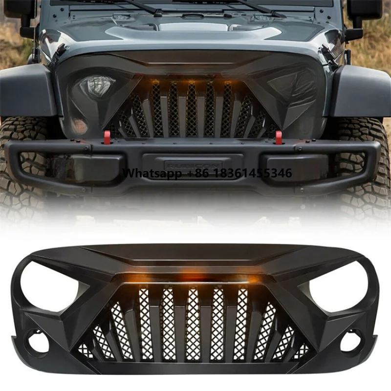For Wrangler JK 2007-2017 Sahara Rubicon High Quality ABS Front Bumper Grille
For Wrangler JK 2007-2017 Sahara Rubicon High Quality ABS Front Bumper Grille