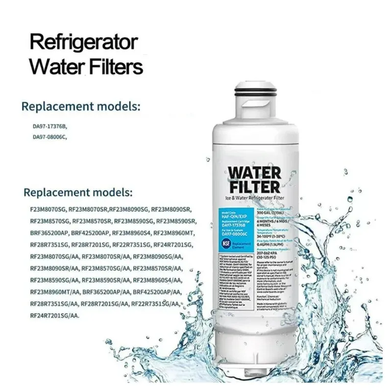 A69T For DA29-00020BX DA29 Refrigerator Filter 4Pcs Water Filter Replacement Unit
A69T For DA29-00020BX DA29 Refrigerator Filter 4Pcs Water Filter Replacement Unit
