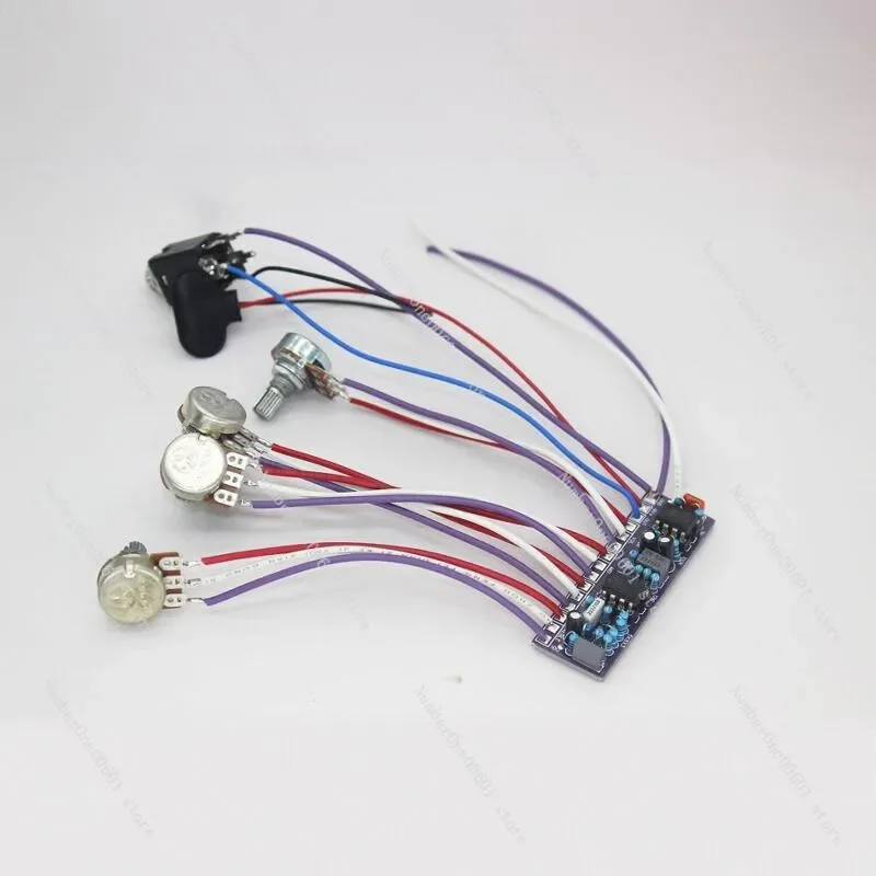 DIY бас-гитара модифицированная и модернизированная, встроенный трехступенчатый анализ передней цепи RB400 предусилитель эквалайзера
DIY бас-гитара модифицированная и модернизированная, встроенный трехступенчатый анализ передней цепи RB400 предусилитель эквалайзера
