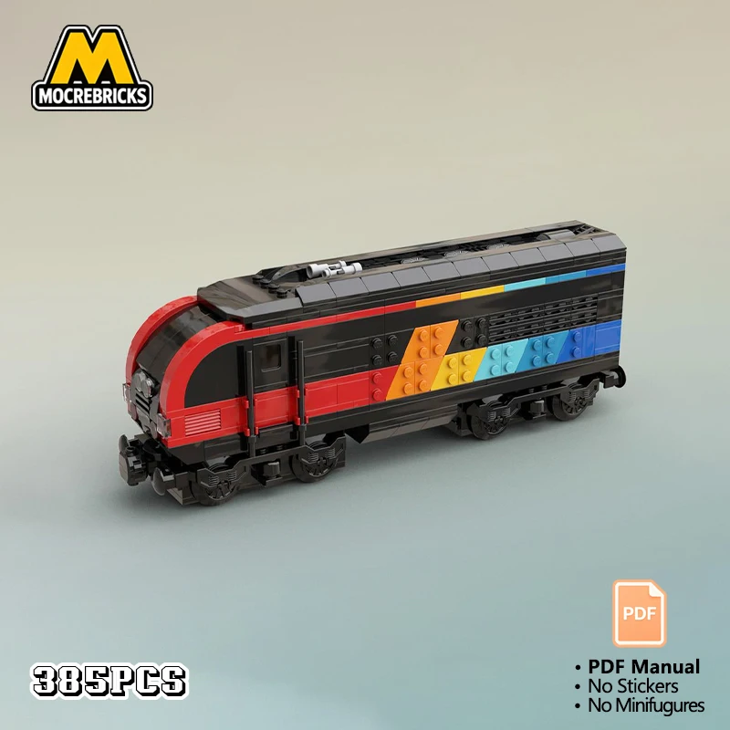 MOC Rainbow Steam Locomotive Train Model Building Blocks Creative Colorful Steam Engine Bricks DIY Assembly Toy Kids Adult Gift
MOC Rainbow Steam Locomotive Train Model Building Blocks Creative Colorful Steam Engine Bricks DIY Assembly Toy Kids Adult Gift