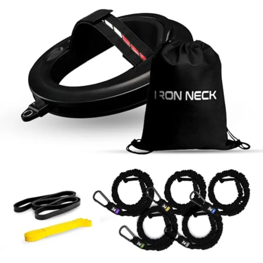 3.0 Pro, Rehab and Strengthening Kit Bundle, 360° Neck Trainer with Multiple Progressive Resistance Bands for Rehab, Pain Relie
3.0 Pro, Rehab and Strengthening Kit Bundle, 360° Neck Trainer with Multiple Progressive Resistance Bands for Rehab, Pain Relie