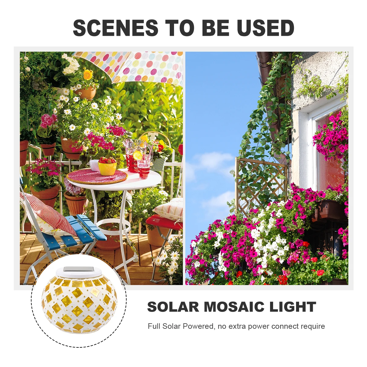Solar Powered Glass Ball Led Light Mosaic Outdoor Decoration Waterproof Fence Light Garden Lamp Saving For
Solar Powered Glass Ball Led Light Mosaic Outdoor Decoration Waterproof Fence Light Garden Lamp Saving For