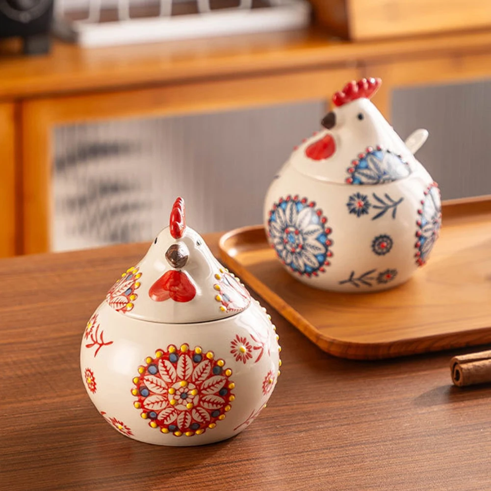 Household Ceramic Jar With Lids Sturdy Food-Safe Ceramic Material Easter Present For Friends Family
Household Ceramic Jar With Lids Sturdy Food-Safe Ceramic Material Easter Present For Friends Family