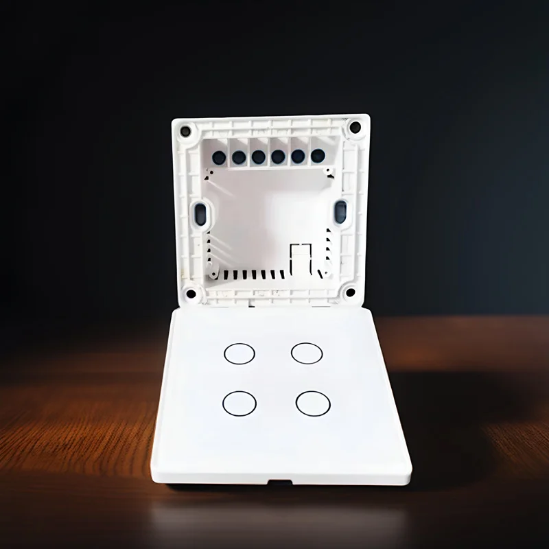 86 wall smart home switch enclosure with tempered glass panel, Factory Sales
86 wall smart home switch enclosure with tempered glass panel, Factory Sales