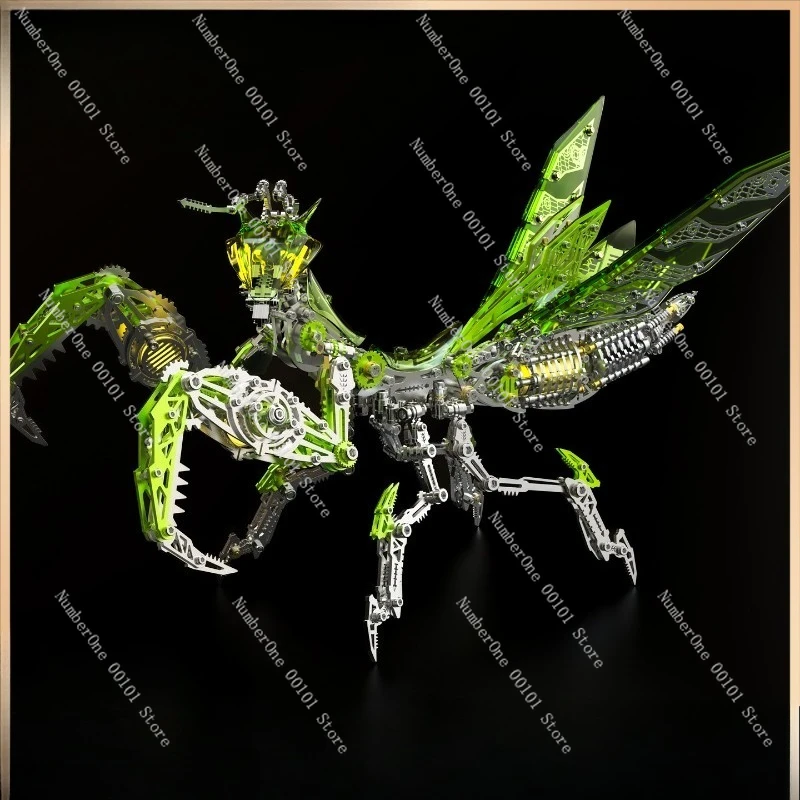 Mantis Metal Assembly Model Creative Handmade 3D Puzzle with Movable Ball Head
Mantis Metal Assembly Model Creative Handmade 3D Puzzle with Movable Ball Head