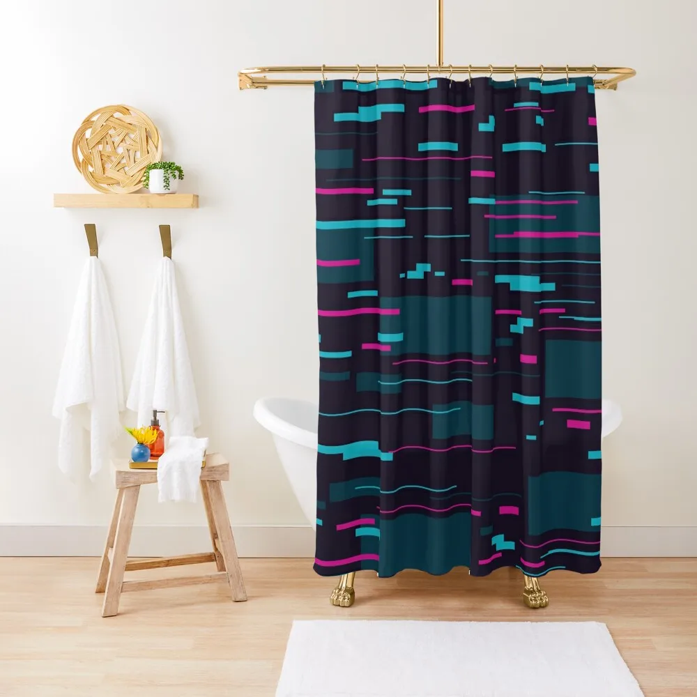 Glitch Effect Design Shower Curtain Bathroom Shower Shower Bath Curtain
Glitch Effect Design Shower Curtain Bathroom Shower Shower Bath Curtain