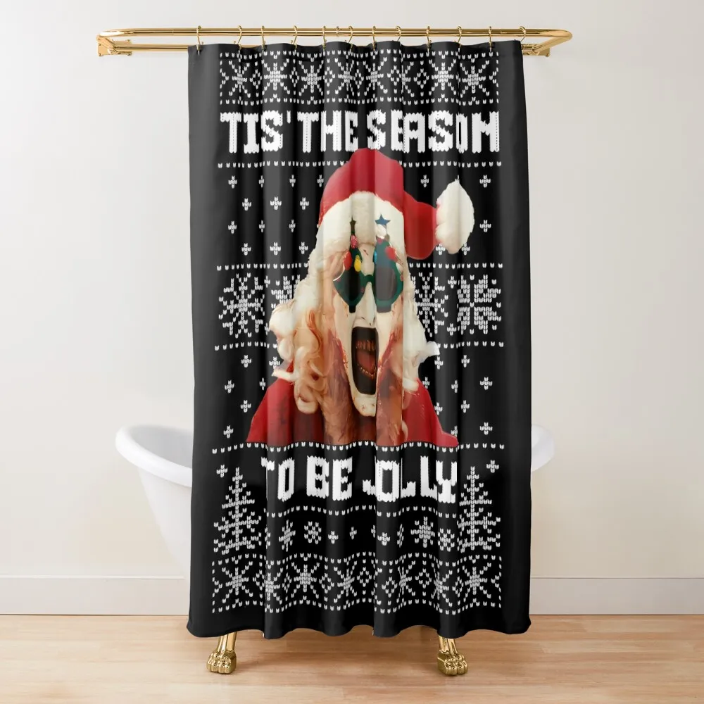 Xmas Season to be Jolly, Horror Movie Merch Shower Curtain Waterproof Shower And Anti-Mold Shower For Bathroom Set Curtain
Xmas Season to be Jolly, Horror Movie Merch Shower Curtain Waterproof Shower And Anti-Mold Shower For Bathroom Set Curtain