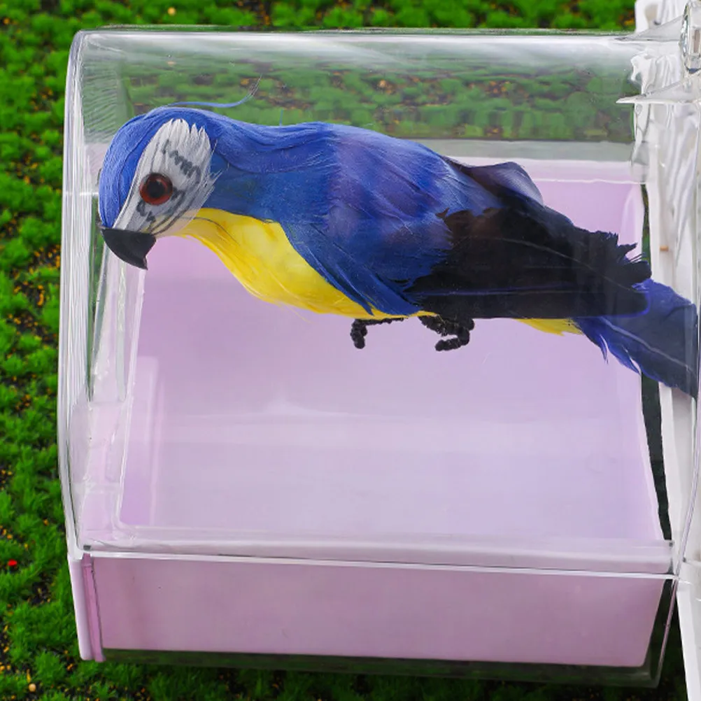 2Pcs Transparent Parrot Bath Box Drawer Style Bird Cage Bathtub for Budgie Shower Tub Pet Bird Bathing Container Hanging Design
2Pcs Transparent Parrot Bath Box Drawer Style Bird Cage Bathtub for Budgie Shower Tub Pet Bird Bathing Container Hanging Design