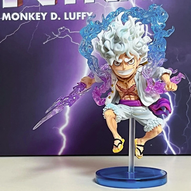 One Piece Figurine Gear 5 Nika Luffy Action Figures Mini Monkey D Luffy Anime PVC 10cm Collection Model Toys Doll Birthday Gifts
One Piece Figurine Gear 5 Nika Luffy Action Figures Mini Monkey D Luffy Anime PVC 10cm Collection Model Toys Doll Birthday Gifts