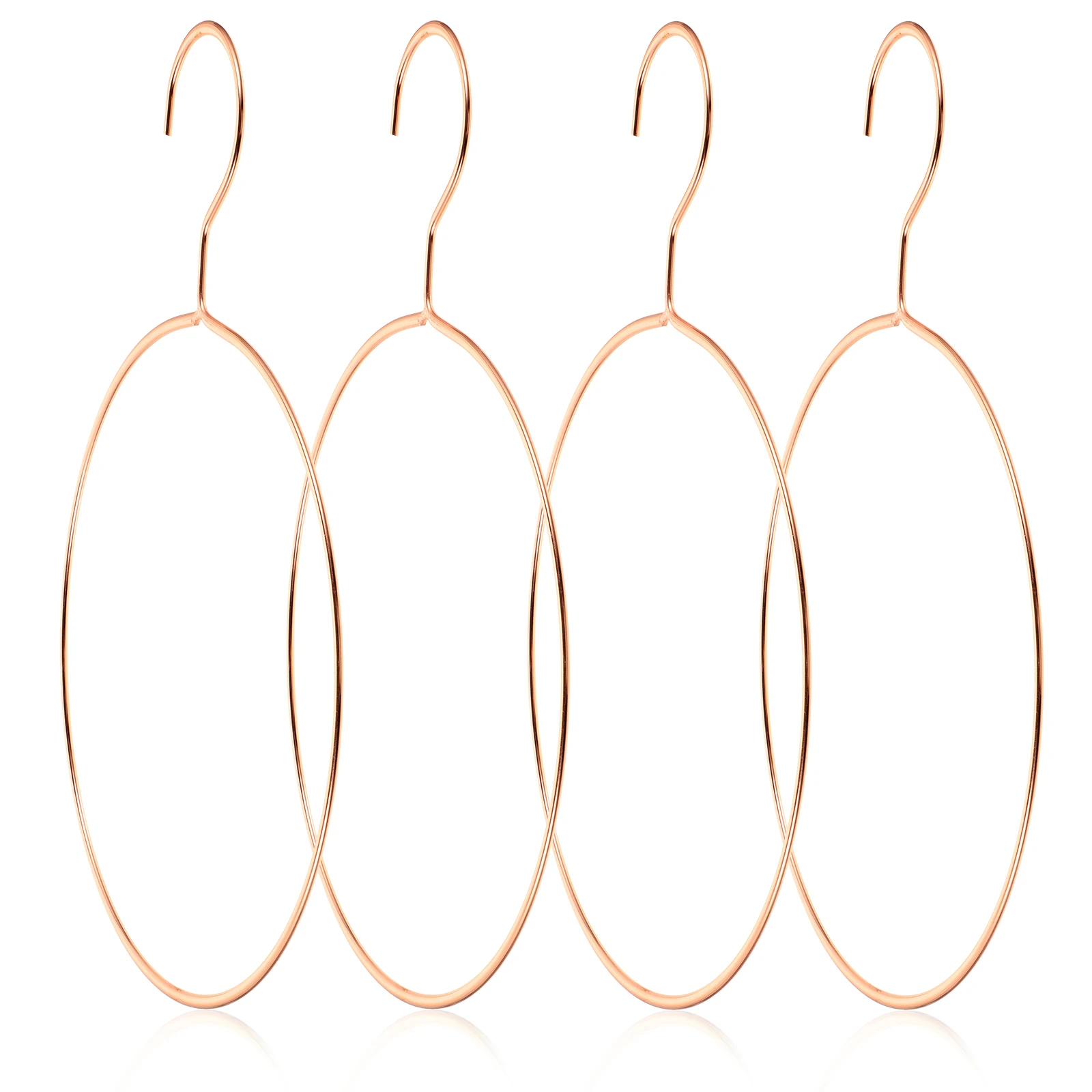 4 Pcs Round Hanger Clothing Hangers Metal Belt Scarf for Women Drying Rack Wardrobe Bag Hook Iron Holder
4 Pcs Round Hanger Clothing Hangers Metal Belt Scarf for Women Drying Rack Wardrobe Bag Hook Iron Holder